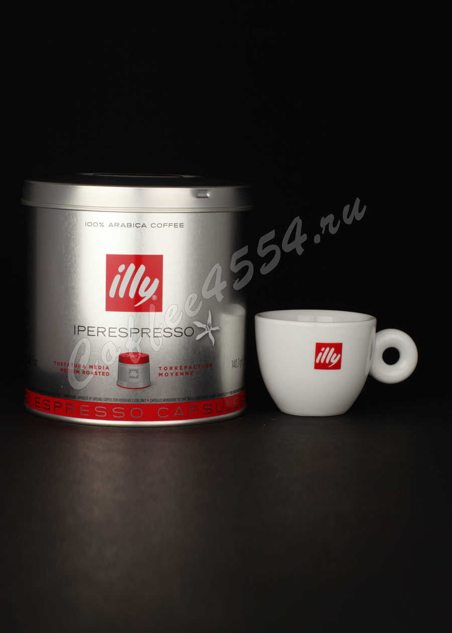 Кофе illy (Илли) в капсулах iperEspresso средней обжарки